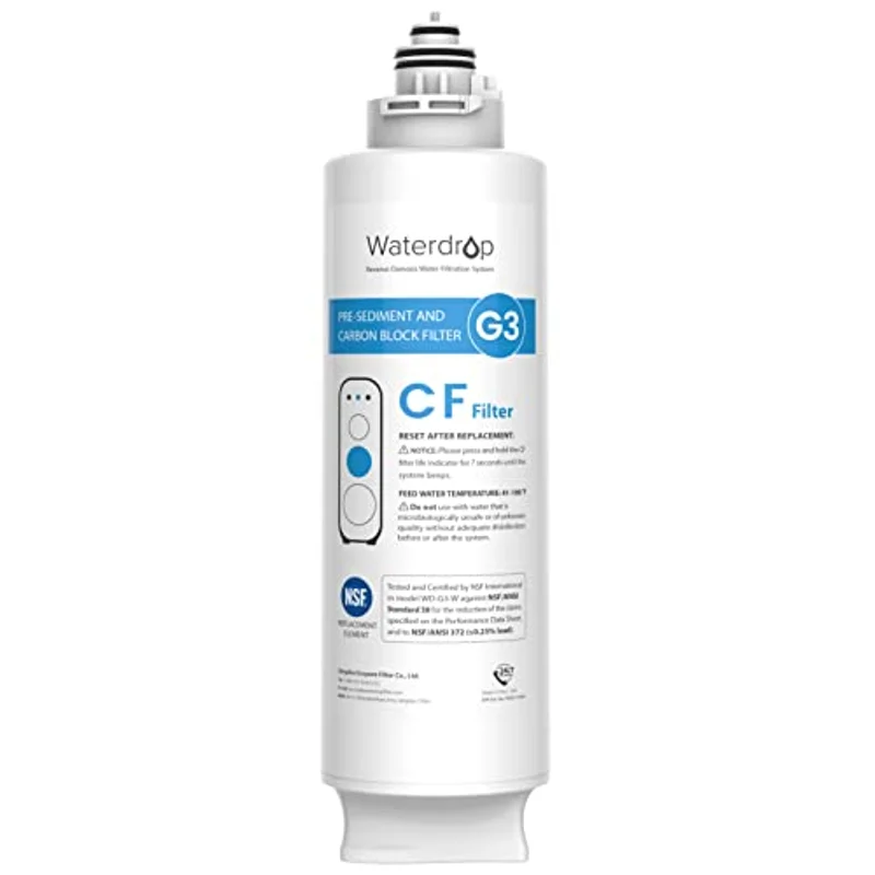 Waterdrop G3-N1CF 3-in-1 replacement front filter cartridge