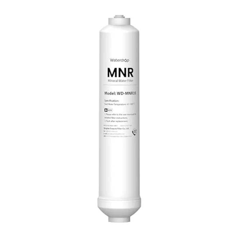 Waterdrop MNR35 inline remineralization filter for under-sink reverse osmosis systems
