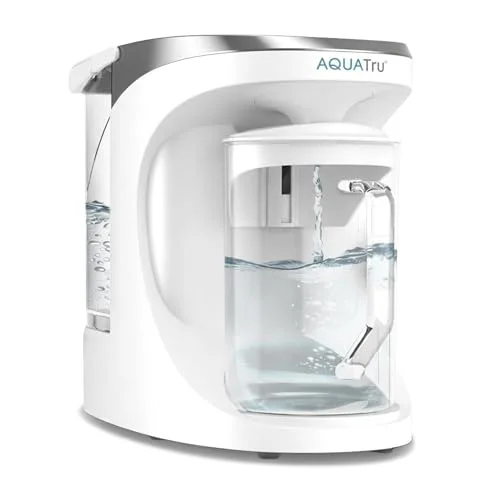 AquaTru Glass Carafe countertop reverse osmosis water filter
