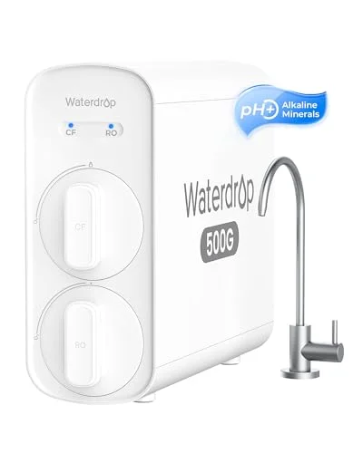 Waterdrop G5P500A 8-stage alkaline reverse osmosis system