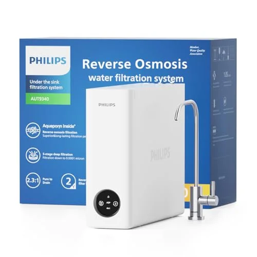 Philips 400G Standard-Flow under-sink reverse osmosis water filter system