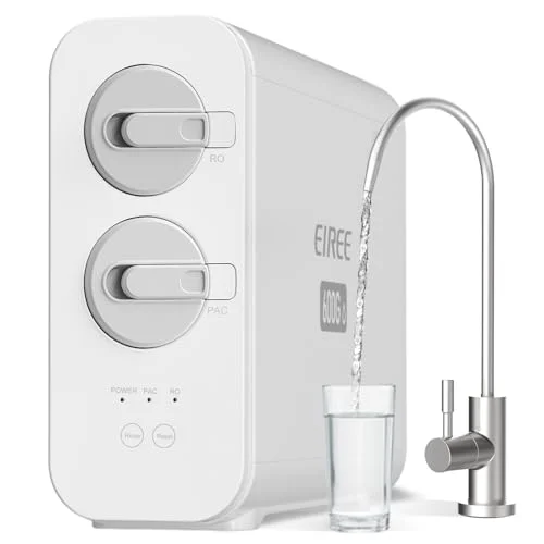 Eiree C6 600GPD tankless under-sink reverse osmosis filter system